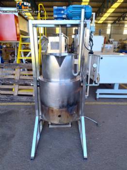 100 litre stainless steel tilting gas jacketed cooking pot